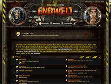 Tablet Screenshot of forum.endwelt.com
